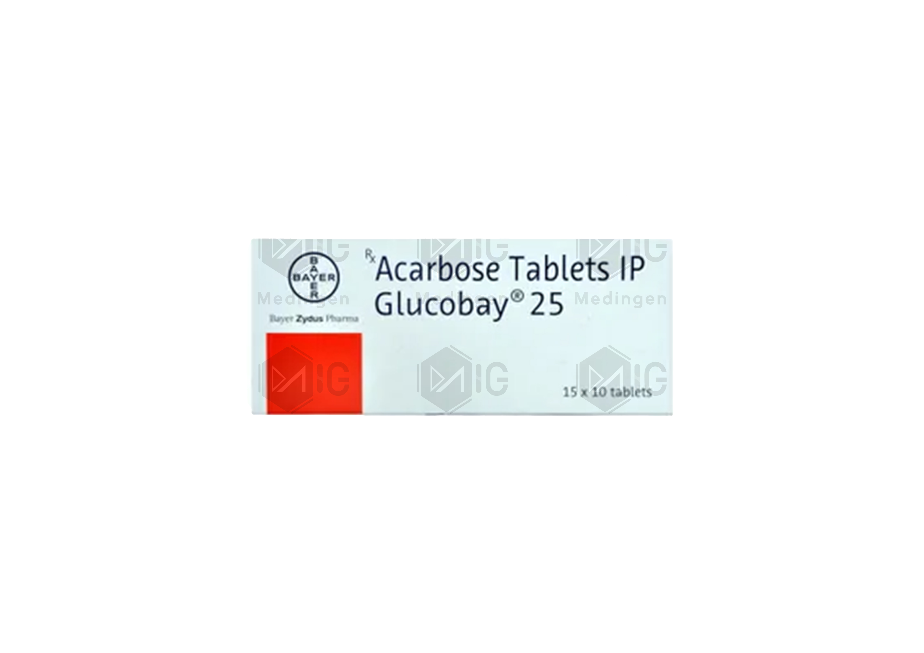 GLUCOBAY 25MG